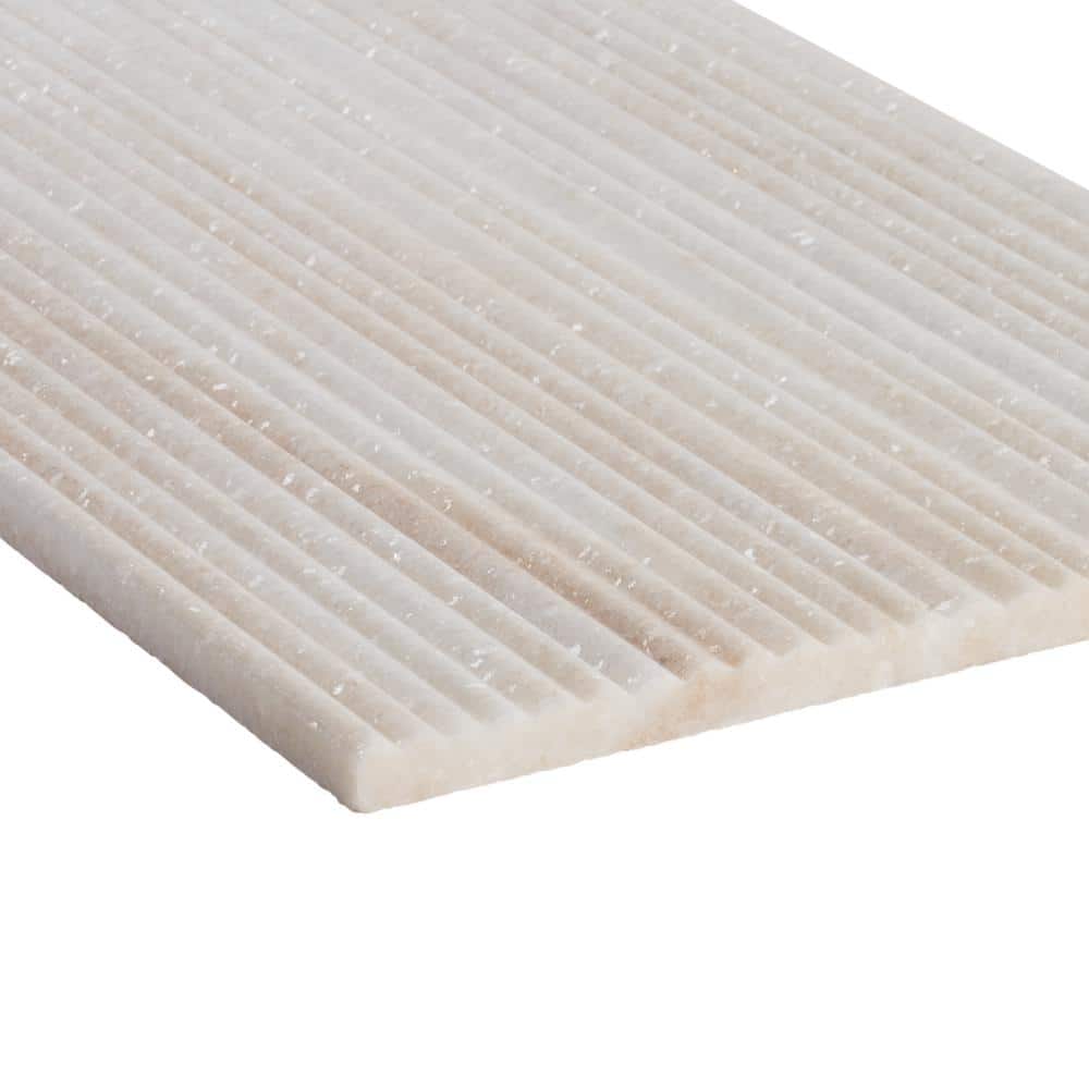 Golden Valley Beige Honed Marble Rectangular Wall Tile