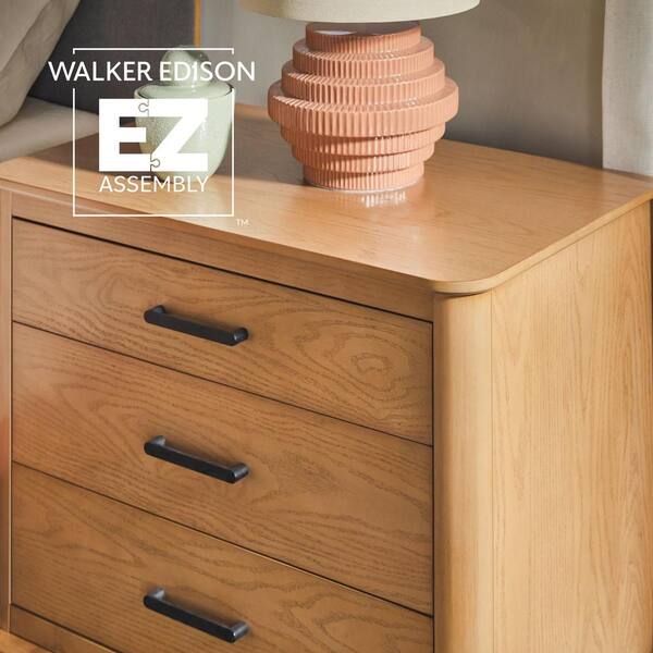 [  ]★MEN'S LIMITED EDITION DRAWERS 3-PIECE SET Walker Edison Furniture Company Contemporary Black 3-Drawer