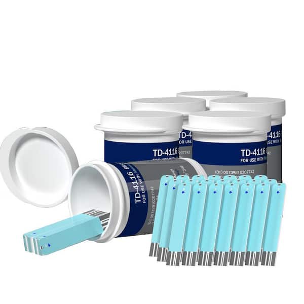 TD-4116 Blood Glucose Test Strips 300 Count Accurate Biosensor Technology Fast 7 Seconds Easy to Use Value Pack