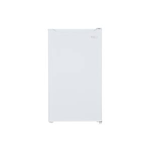 Diplomat 3.3 cu. ft. Mini Fridge in White with Freezer