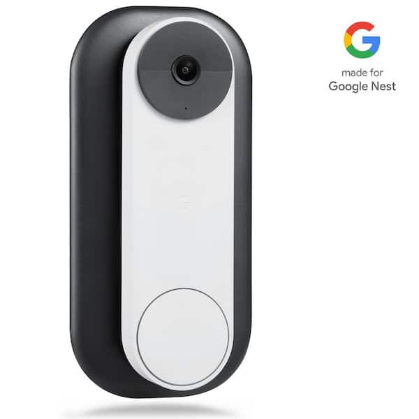Wasserstein Wall Plate for Google Nest Doorbell (Battery) - Made for Google Nest