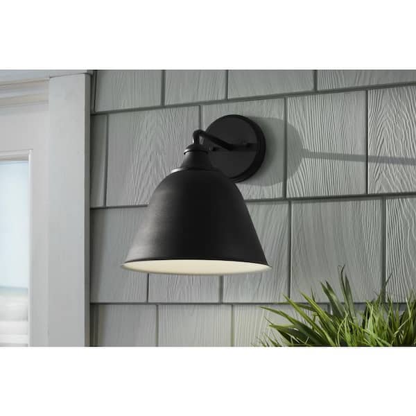Grangehill 12 in. 1-Light Medium Barn Light Wall Lantern