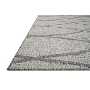 Loloi Rainier Dove/Grey 7'-10" x 10'-10" Indoor/Outdoor Area Rug