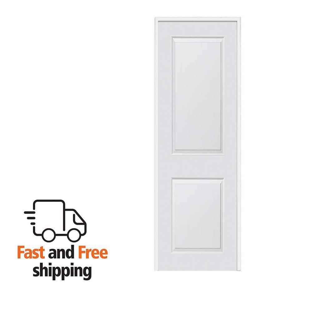 MMI DOOR 30 in. x 96 in. Smooth Carrara Left-Hand Solid Core