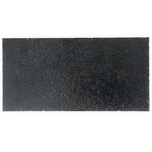Deco Lava Iron 2.99 in. x 5.98 in. Metallic Lava Stone Floor and Wall Tile (3.97 sq. ft./Case)