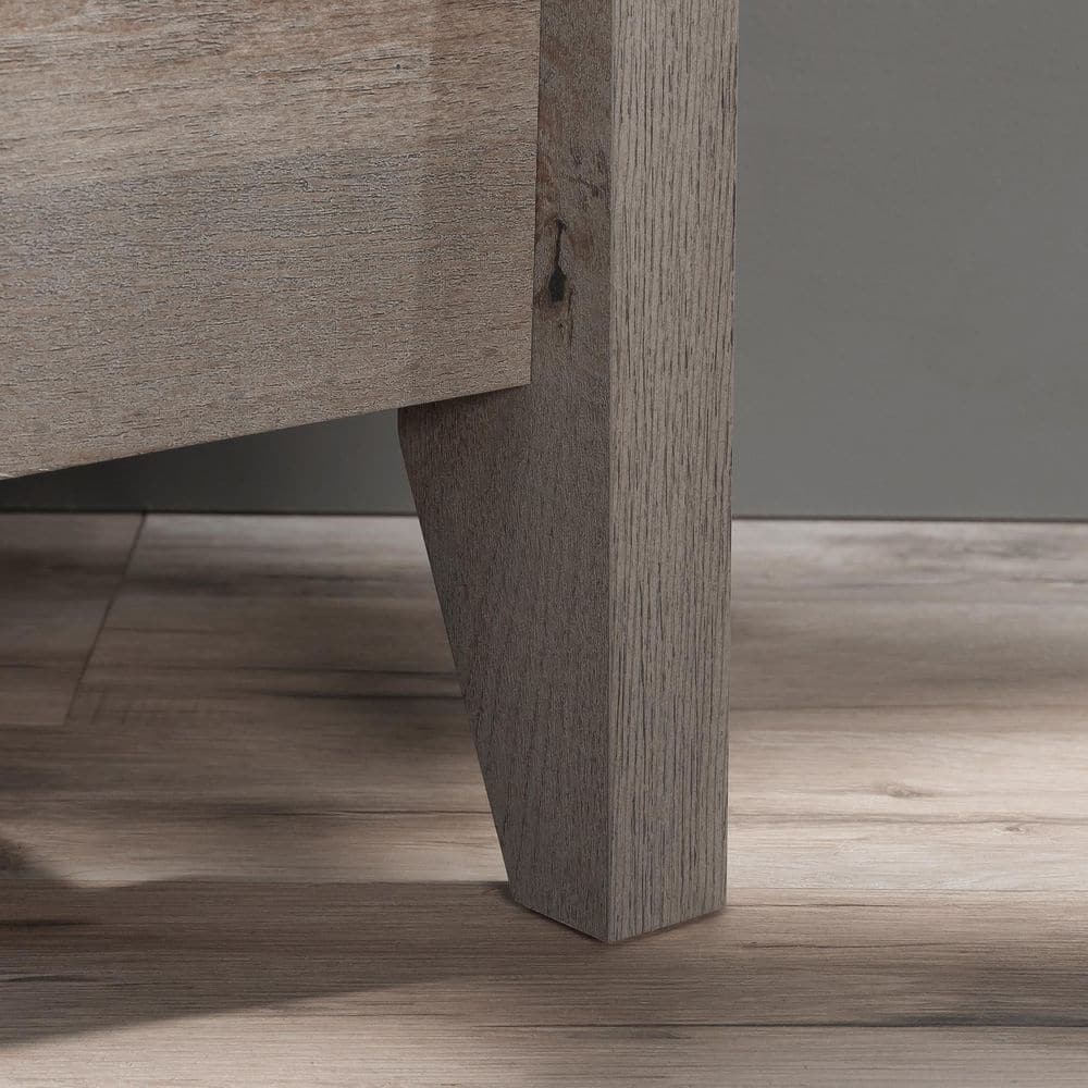 Mystic Oak Corner TV Stand with Cabinets for 50" TVs