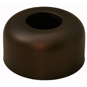 3 in. O.D. x 1-3/4 in. Height Box Pattern Steel Escutcheon for 1-1/4 in. Tubular in Oil Rubbed Bronze