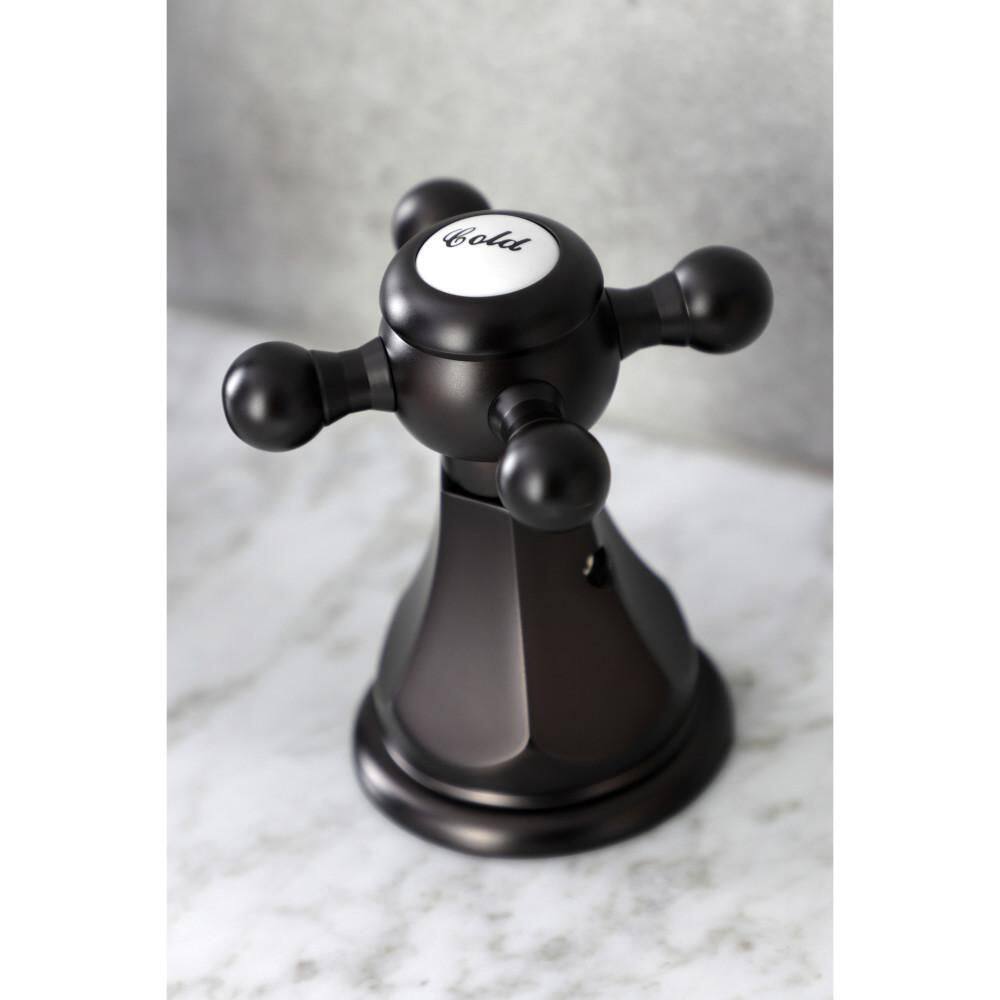 Metropolitan Elegance Oil Rubbed Bronze Widespread Bathroom Faucet