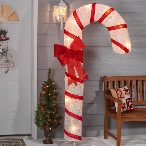 60 pcs fake candy canes candy cane christmas decorations Candy