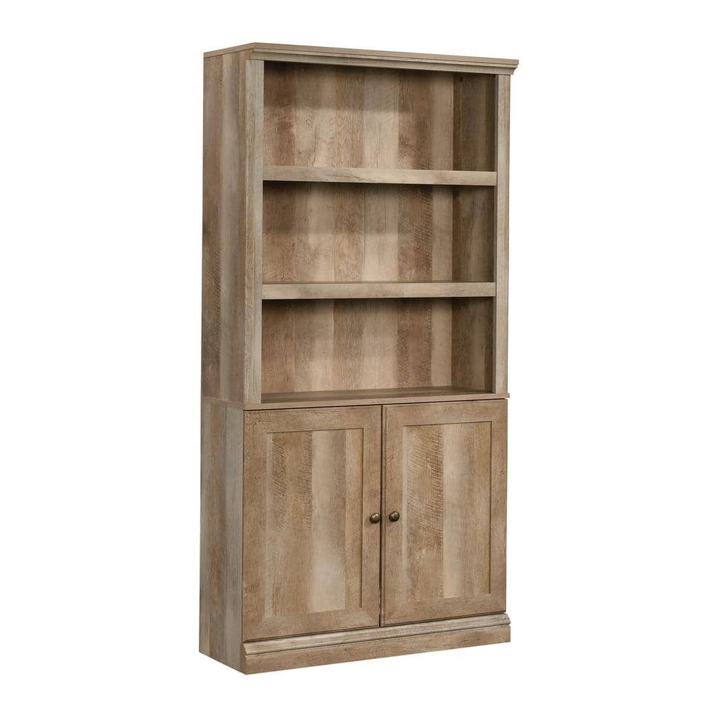 Lintel Oak finish Sauder 5-Shelf Bookcase 