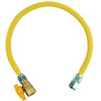 ProCoat 3/4 in. FIP x 3/4 in. FIP Ball Valve x 30 in. Stainless Steel Gas Connector 5/8 in. O.D. (136,000 BTU)