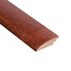 High Gloss Santos Mahogany 3/8 in. Thick x 2 in. Wide x 47 in. Length Hard Surface Reducer Molding