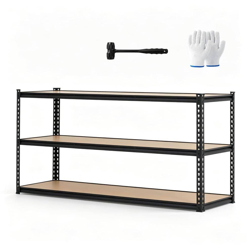 Adjustable Heavy Duty Carbon Steel Freestanding Shelving Unit 150x60x91.2cm for Garage and Pantry Storage price history on PriceWatchPro