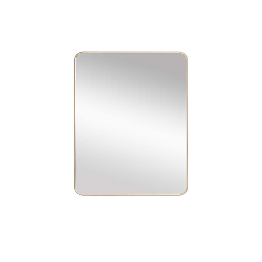 24 in. W x 36 in. H Rectangle Aluminum Framed Wall Bathroom Vanity Mirror i