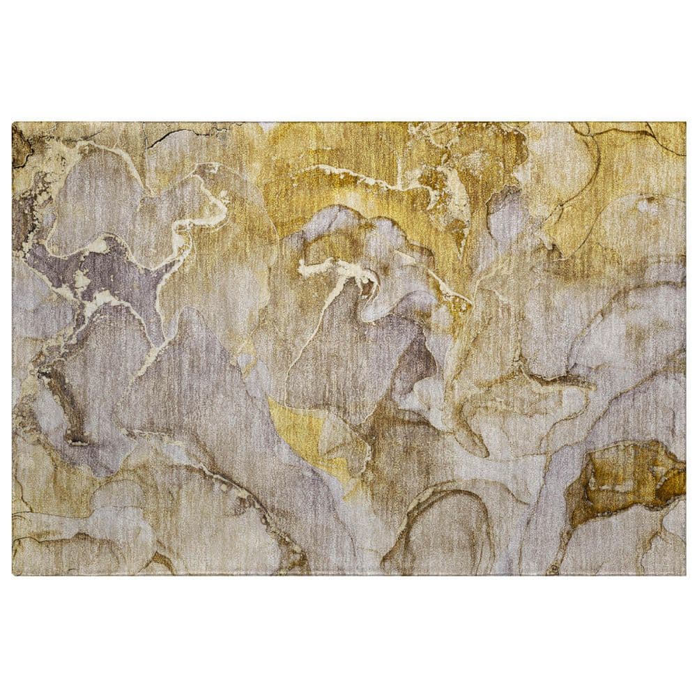 Dream Shag Premium Machine Washable Abstract ADS500 Taupe 3 ft. x 4 ft. Area Rug price history on PriceWatchPro