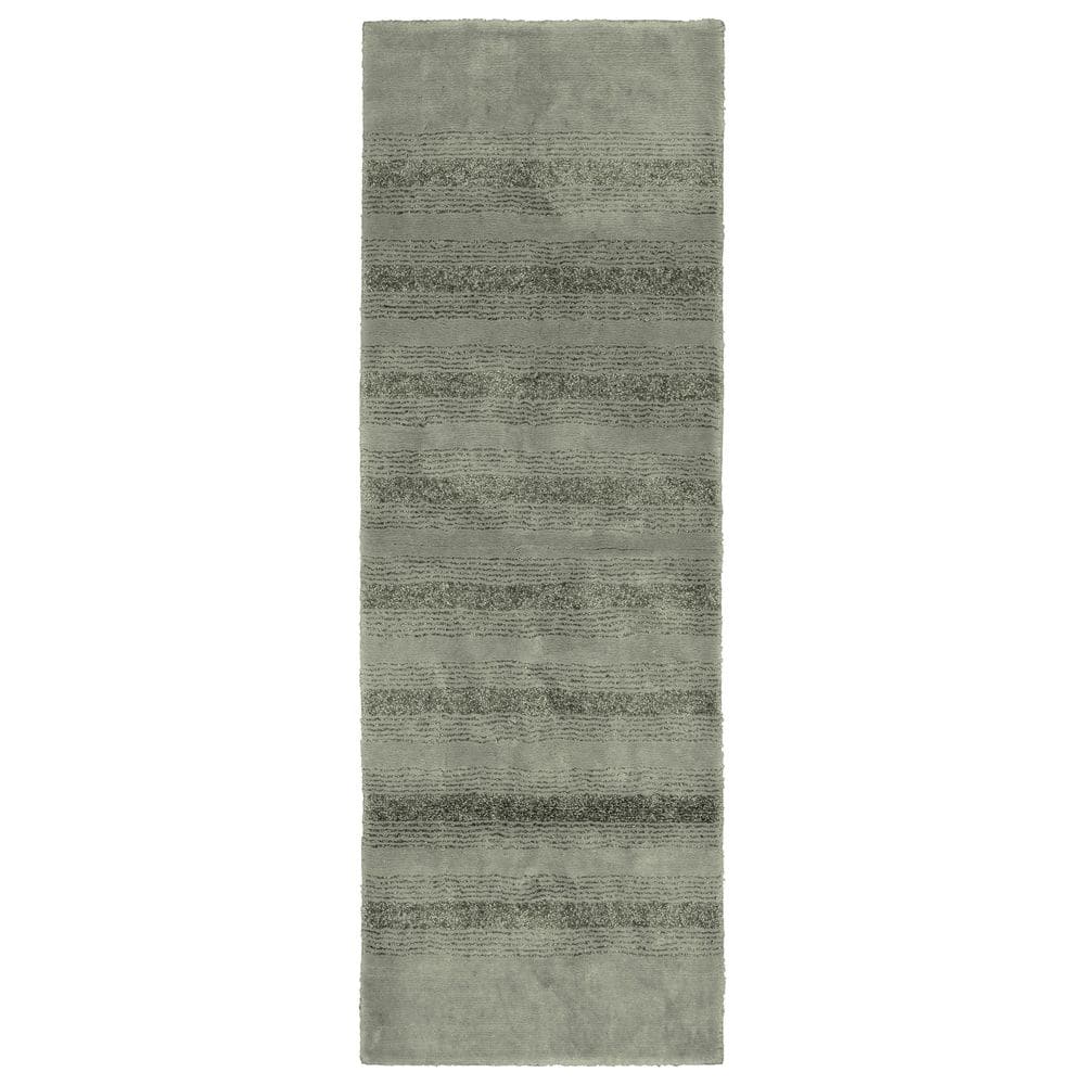 Essence Deep Fern Soft Nylon 22"x60" Washable Bath Rug Runner
