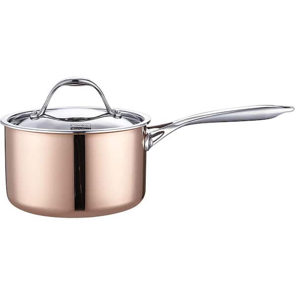 Cooks Standard 10 Piece Multi-Ply Clad Stainless Steel Cookware Set