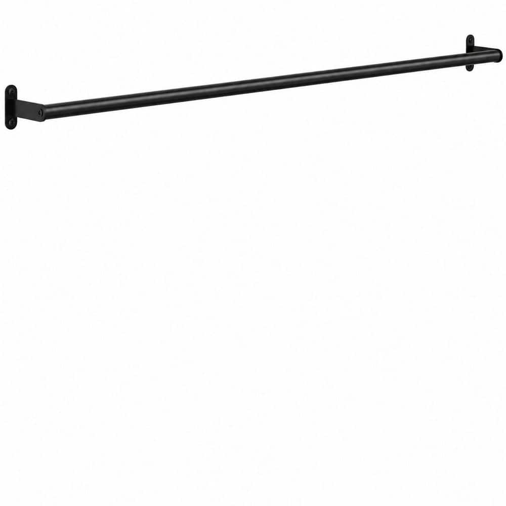Towel Bar 30 in Matte Black Stainless Steel Wall Mounted Bathroom Accessories Towel Rod Single Holder price history on PriceWatchPro