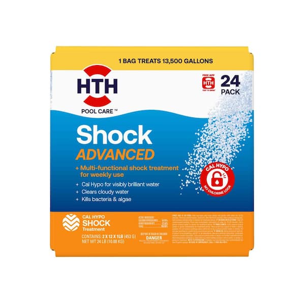 24 lb. Pool Care Shock Advanced (24-Pack of 1 lb. Shock) Pool Shock