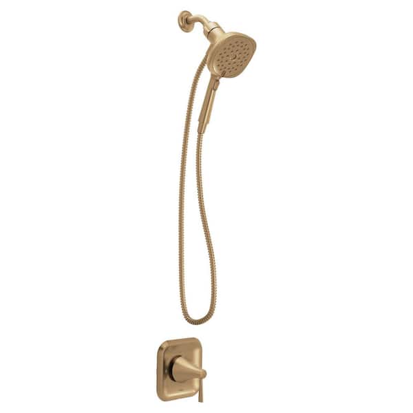 MOEN Ronan Single Handle 6-Spray Shower Faucet 1.75 GPM in Bronzed