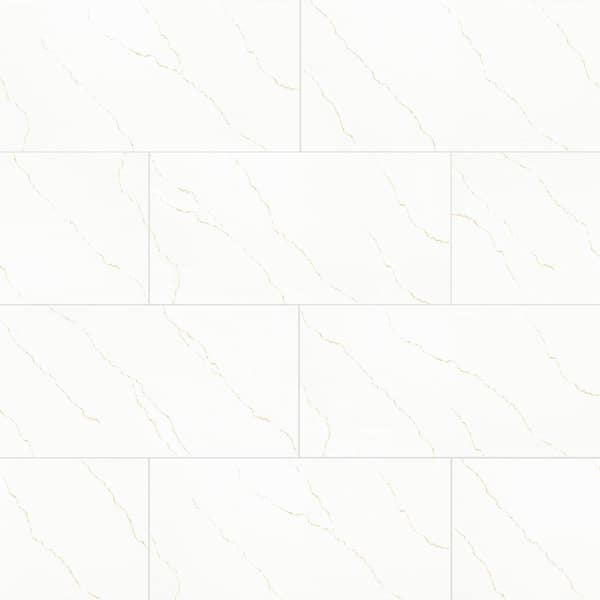 MSI Marcella Gold 24 in. x 48 in. Polished Porcelain Marble Look Floor and Wall Tile (608 sq. ft./Pallet)