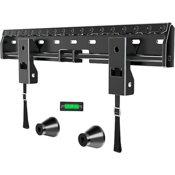 Vrbgify Heavy Duty Fixed Wall Mount TV Bracket for 26-65 in. Flat Screen TVs with Max VESA 400 x 400mm Holds Up to 154 lbs.