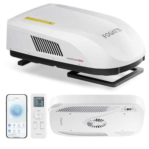 InstaCool Ultra RV Rooftop Air Conditioner 16000BTU, Heating and Cooling, ADB with Smart Control, R-32 Refrigerant