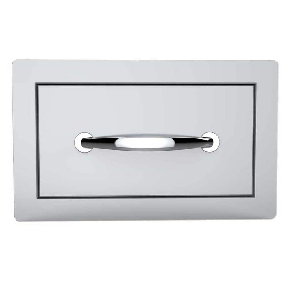 Sunstone Classic Series 14 in. 304 Stainless Steel Flush Single Access Drawer