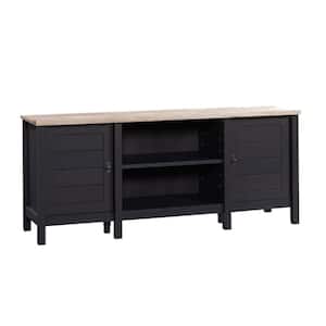 Cottage Road 59.134 in. Raven Oak Entertainment Credenza Fits TV's up to 65 in.