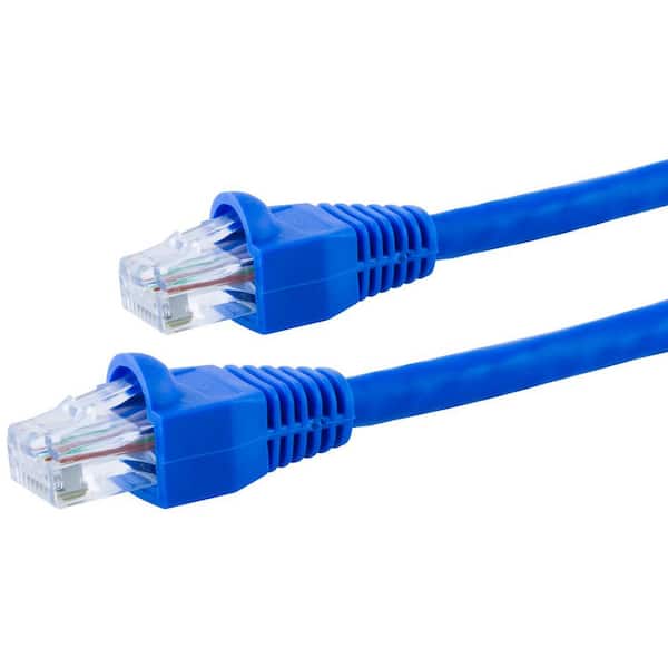 Kosciuszko presentar Desarrollar GE 25 ft. Cat6 Ethernet Networking Cable in Blue 34503 - The Home Depot