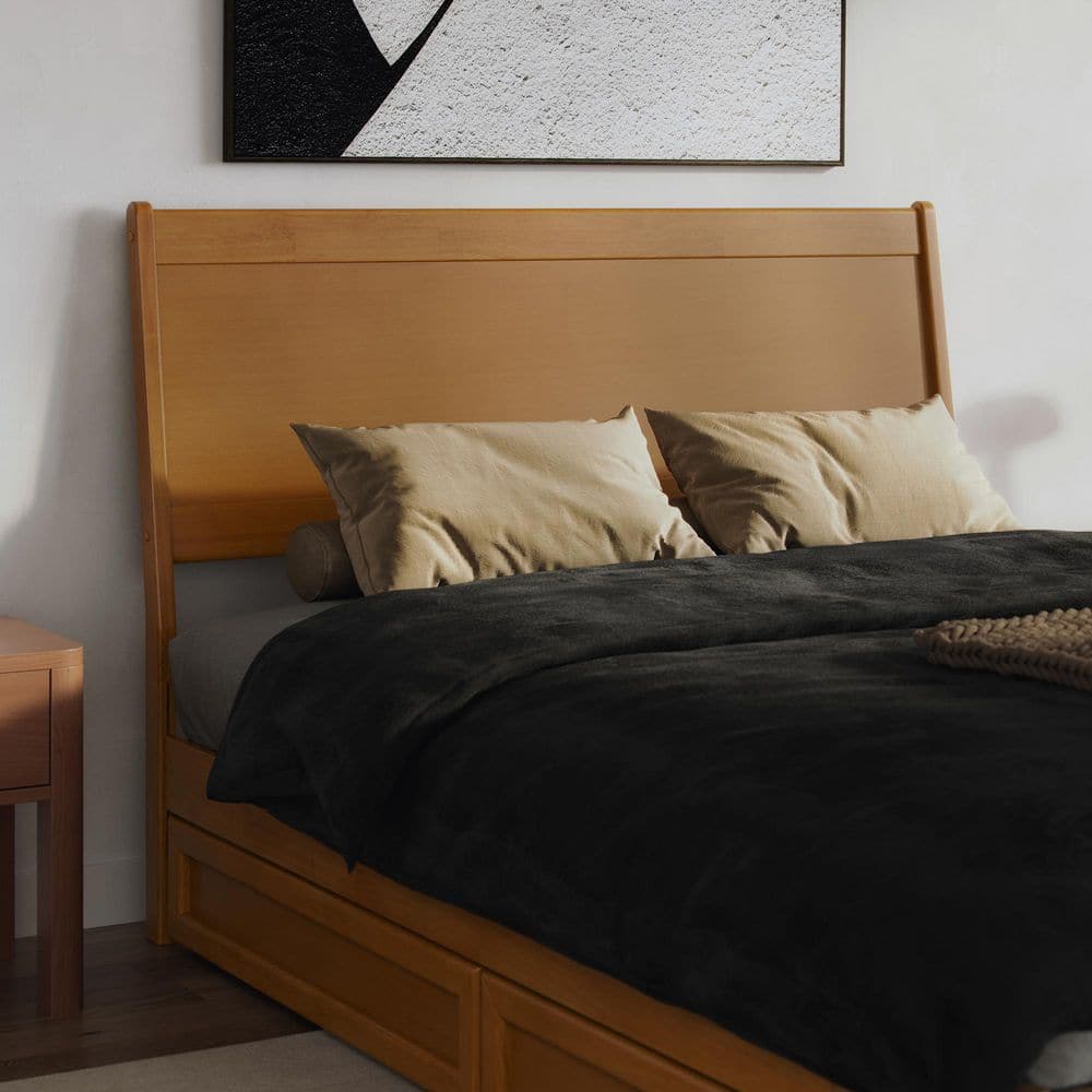 Casanova Light Toffee Natural Bronze Queen Solid Wood Panel Headboard price history on PriceWatchPro