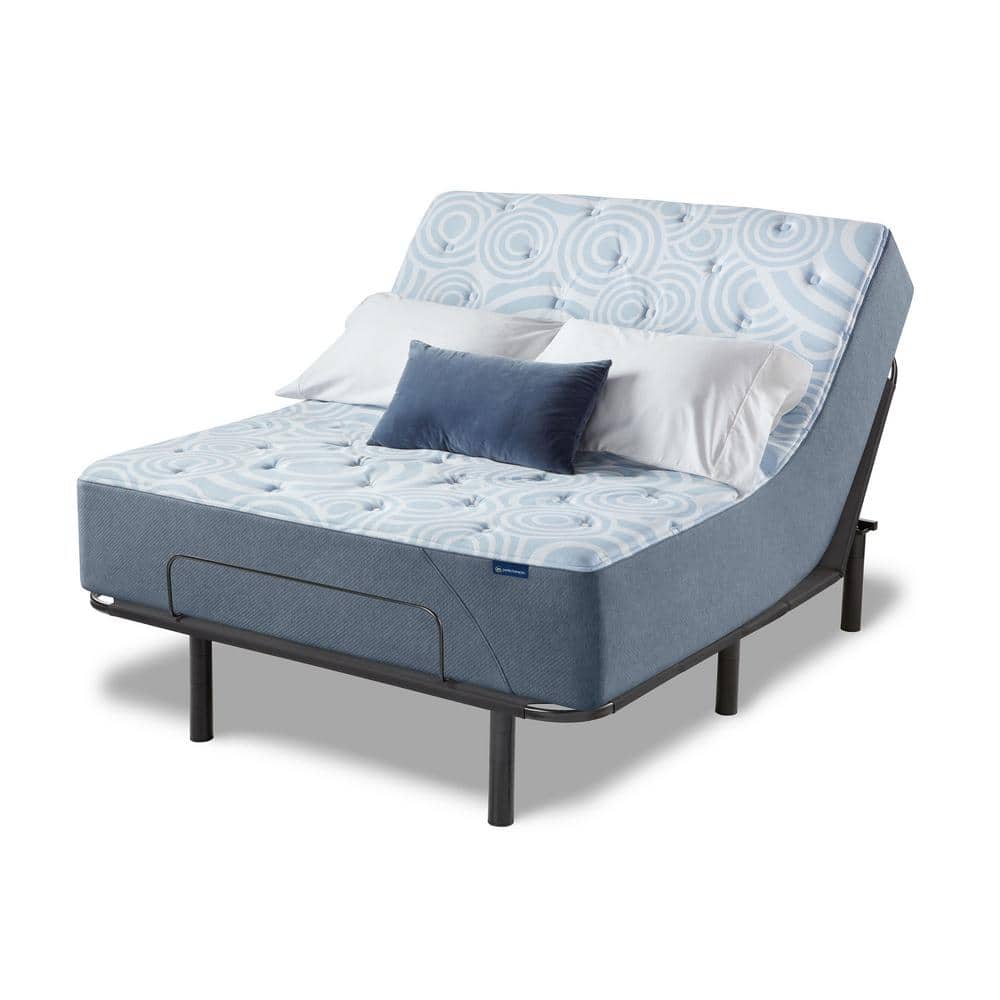 Full 12" Gray Hybrid Gel Memory Foam Mattress