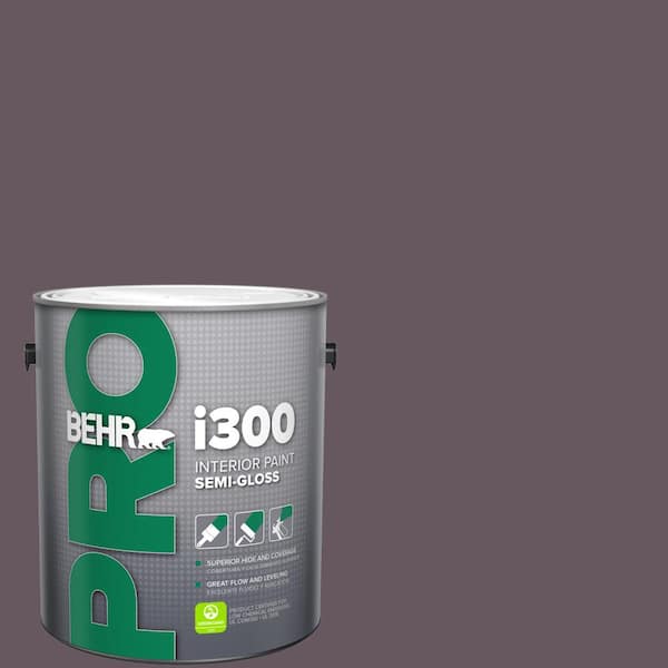 BEHR PRO 1 gal. #N100-6 Urban Legend Semi-Gloss Interior Paint