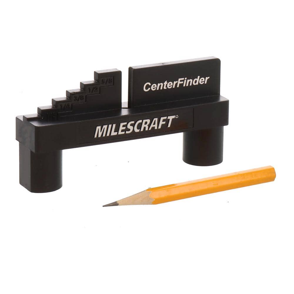 Milescraft Center Finder Mark Perfect Center Lines or Offsets in 1/16 in.  increments, Magnet Base, Use with Boards up to 2.5 in. 8408 The Home Depot