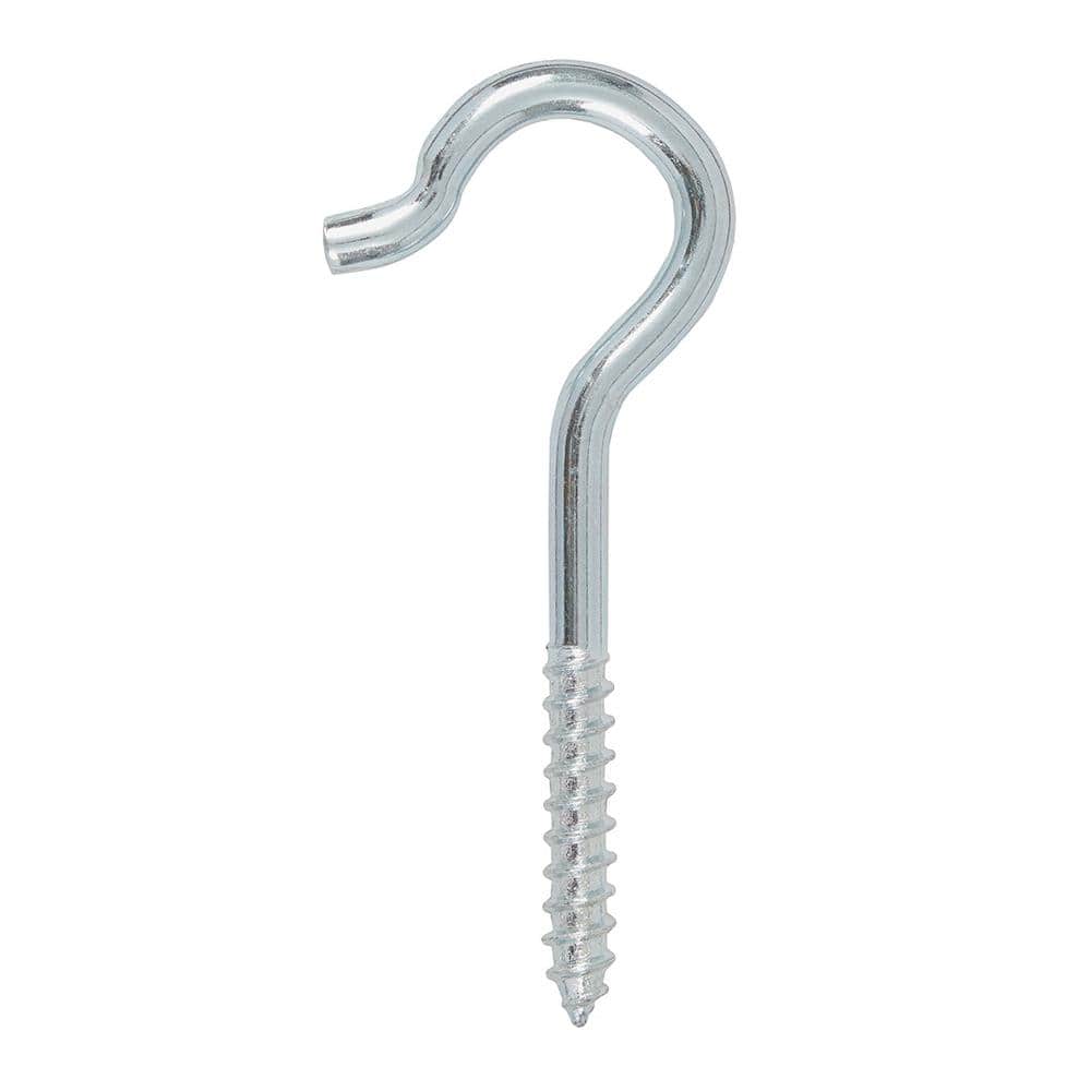 2-1/2 in. Gate Hook and Eye, Zinc Plated, 2 Pack, Silver VSN10066