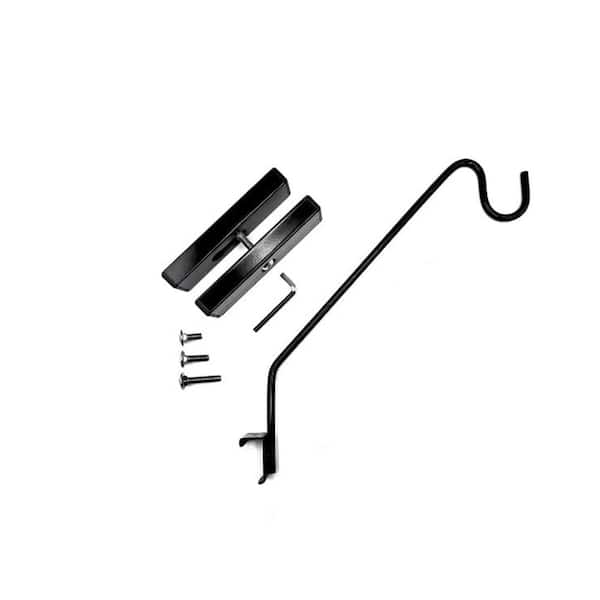 FAWEY TRED INC Multi Use Hook Kit for Vertical Spindled Railings, Hang Flower Baskets Chimes Bird Feeder