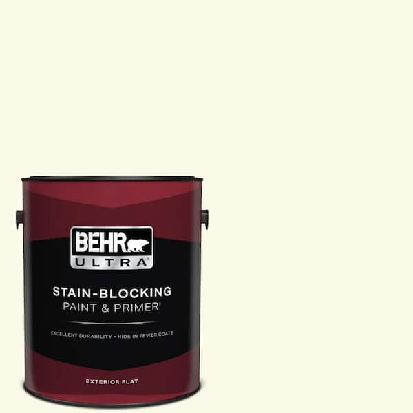 BEHR ULTRA 1 gal. #BXC-86 Elderflower Flat Exterior Paint & Primer