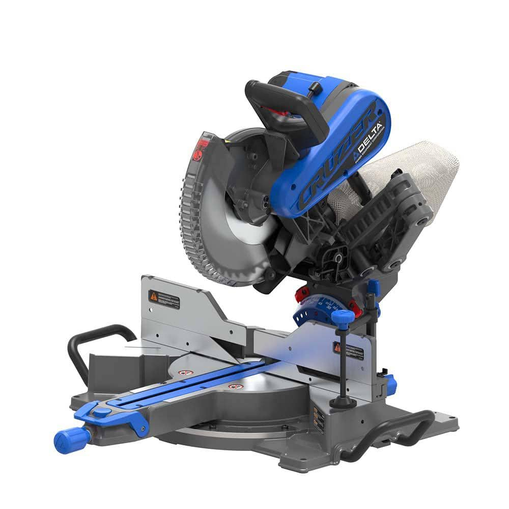 10. in Dual Bevel Sliding Compound Cruzer Miter Saw -  Delta, 26-2310