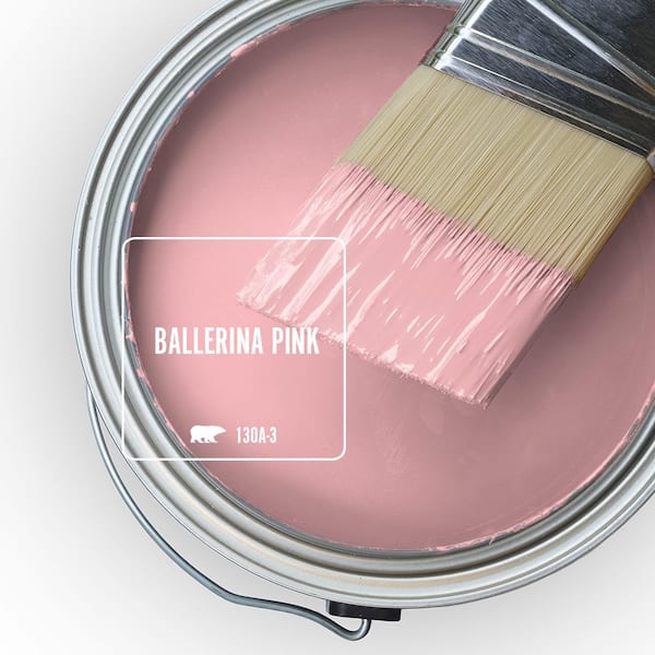 1 qt. #130A-3 Ballerina Pink Hi-Gloss Enamel Interior/Exterior Paint