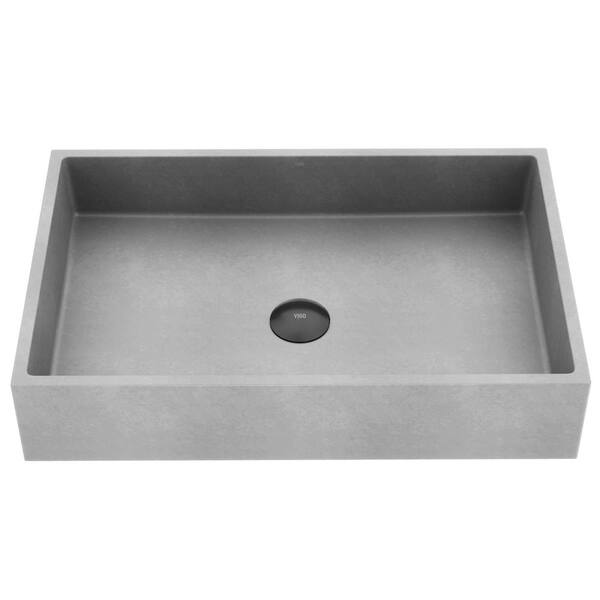 ᐈ 【Aquatica Solace-B-Wht Rectangular Stone Bathroom Vessel Sink】 Buy  Online, Best Prices