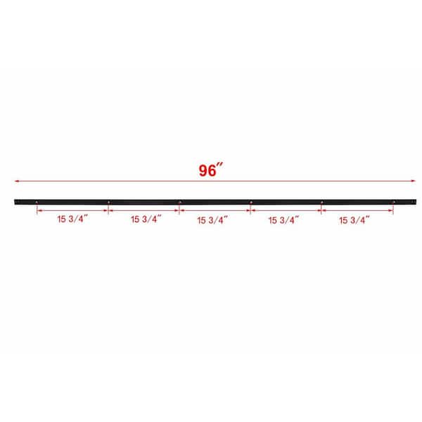 16 ft. Country Sliding Standard Double Track Barn Door Hardware Kit 16 ft. Country Sliding Standard Double Track Barn Door Hardware Kit