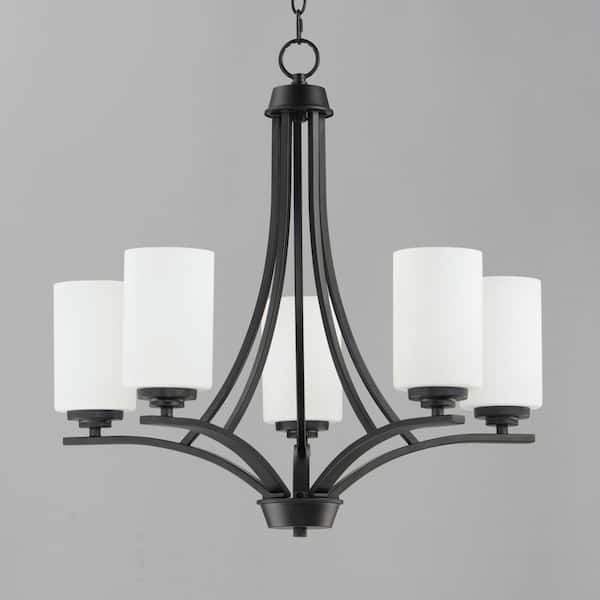 Maxim Lighting - Deven 5-Light Black Chandelier