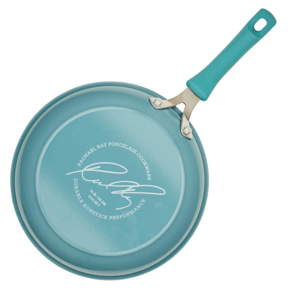 Agave Blue Nonstick Aluminum 10-Piece Cookware Set
