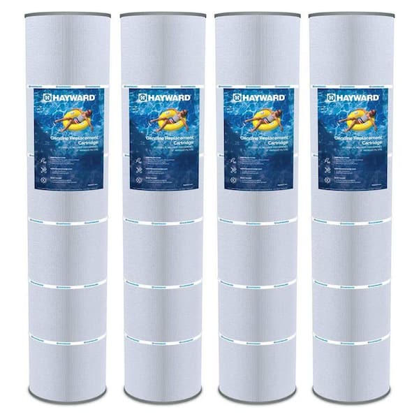 HAYWARD 15.2 in. Dia Replacement Cartridge Element for SwimClear Filters (4-Pack)