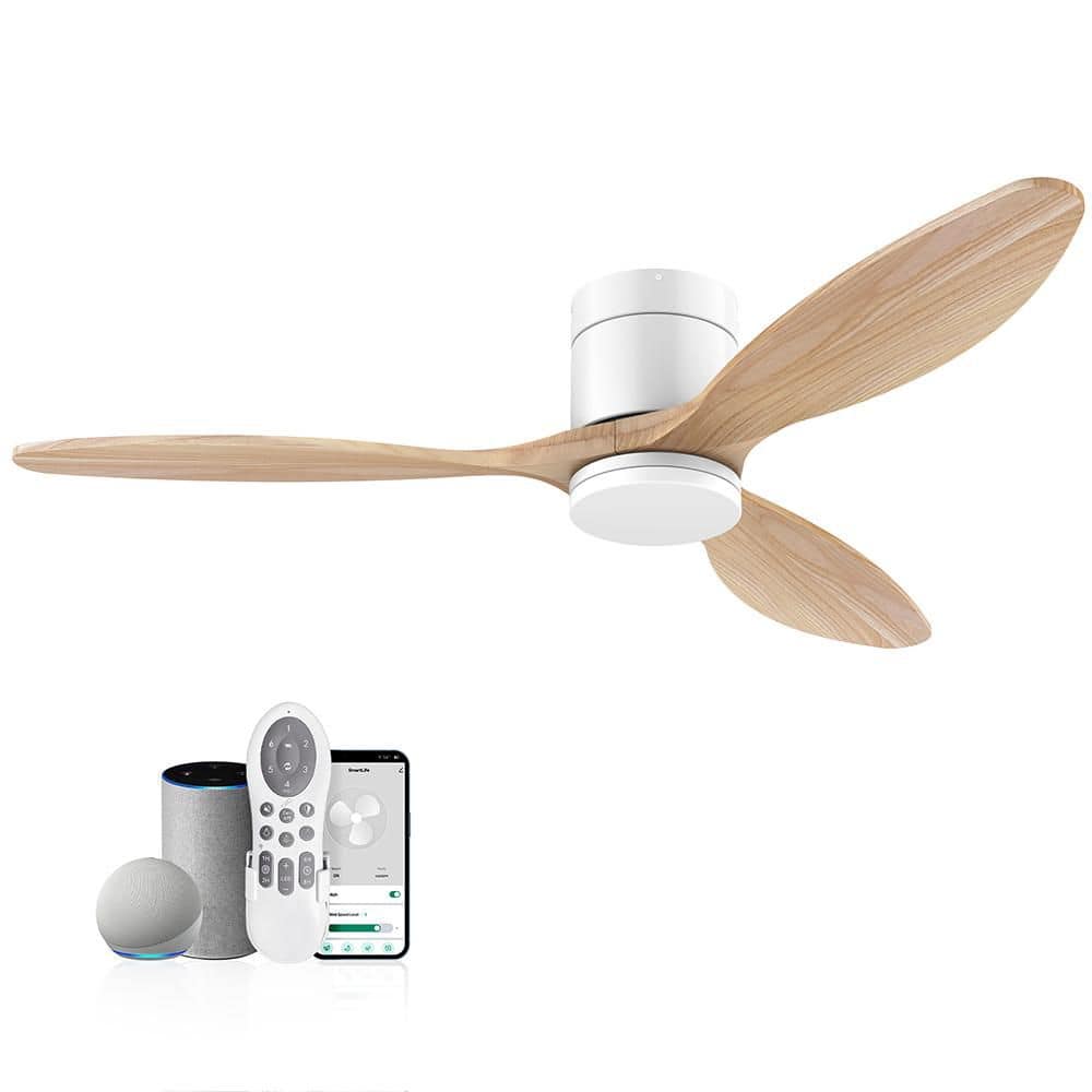 52 in.Smart Outdoor Indoor Gold Standard Downrod Mount Ceiling Fans with Lights Remote, Alexa Voice App,Quiet DC Motor price history on PriceWatchPro
