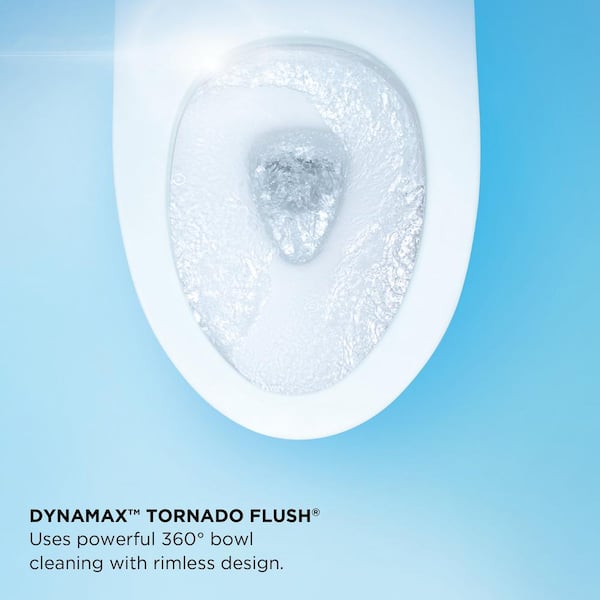 TOTO ST746SMA#01 Cotton Drake 0.8 / 1.6 GPF Dual Flush Toilet Tank Only -  Left Hand Lever 