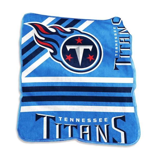 logobrands Tennessee Titans Multi-Colored Raschel Throw