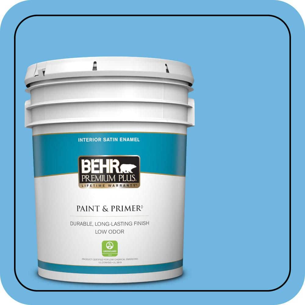 5 gal. #P500-4 Life Force Satin Enamel Low Odor Interior Paint & Primer price history on PriceWatchPro
