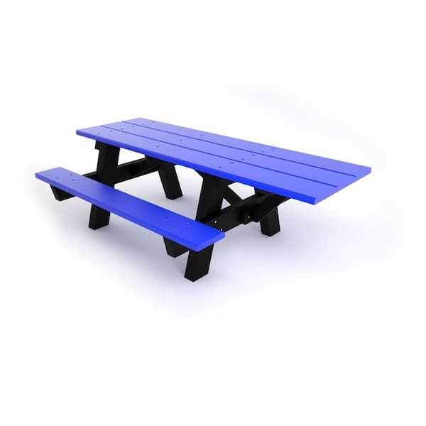 Frog Furnishings 6 ft. A-Frame ADA Table - Blue