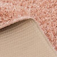 Natco Blush Shag 5 ft. x 7 ft. Solid Polypropylene Area Rug GS507.8